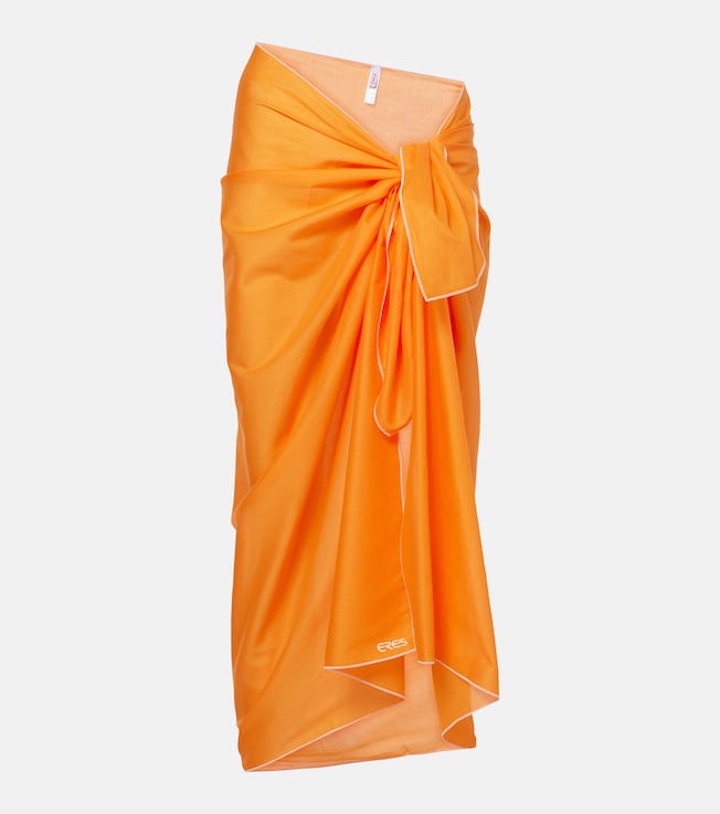 Cabine cotton voile beach cover-up | Eres