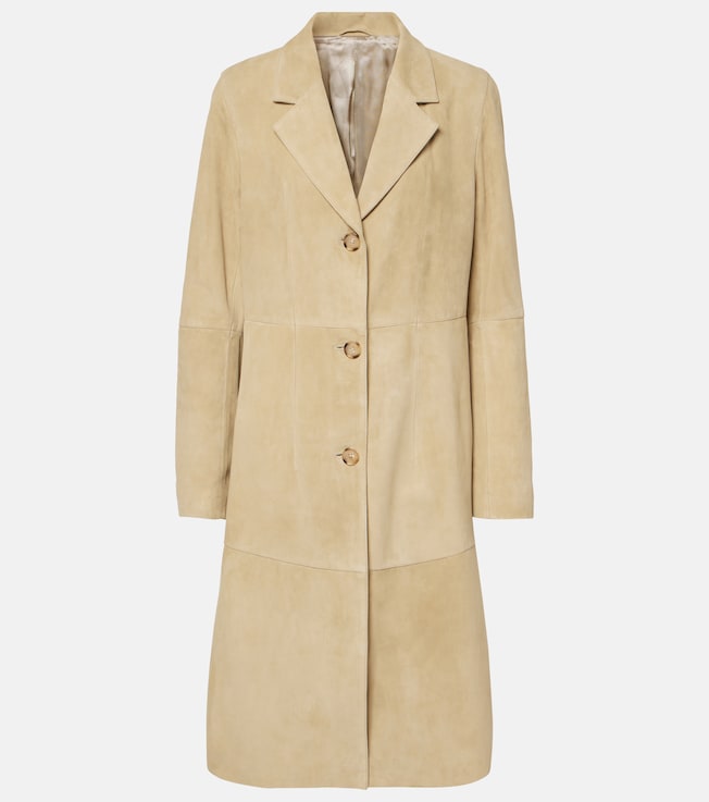 Suede coat | Toteme
