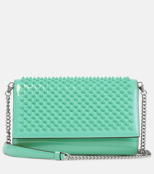 Paloma Small embellished leather clutch | Christian Louboutin