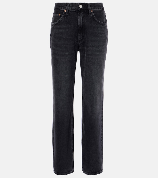 Valen mid-rise straight jeans | Agolde