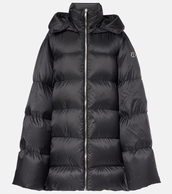 x Rick Owens Cyclopic down coat | Moncler Genius