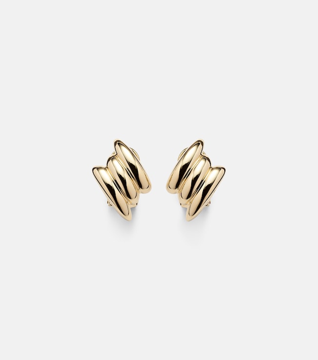 Clair Small 18kt gold earrings | Anita Ko