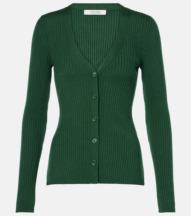 Essential Ease wool and silk-blend cardigan | Dorothee Schumacher