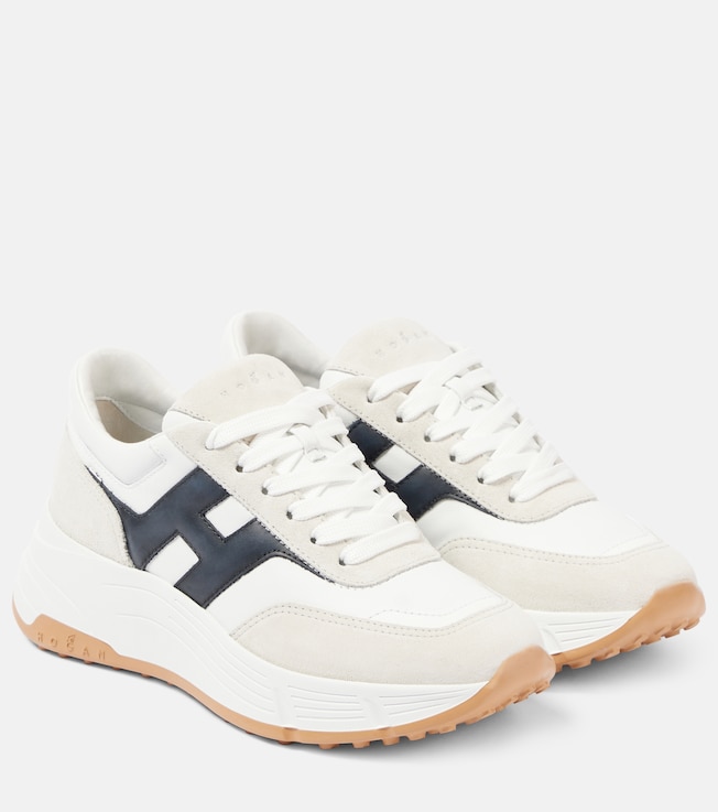 Hi-Fi suede and leather sneakers | Hogan