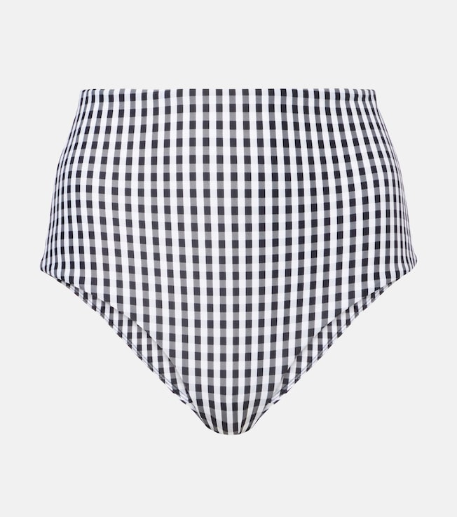 Reyes gingham bikini bottoms | Faithfull