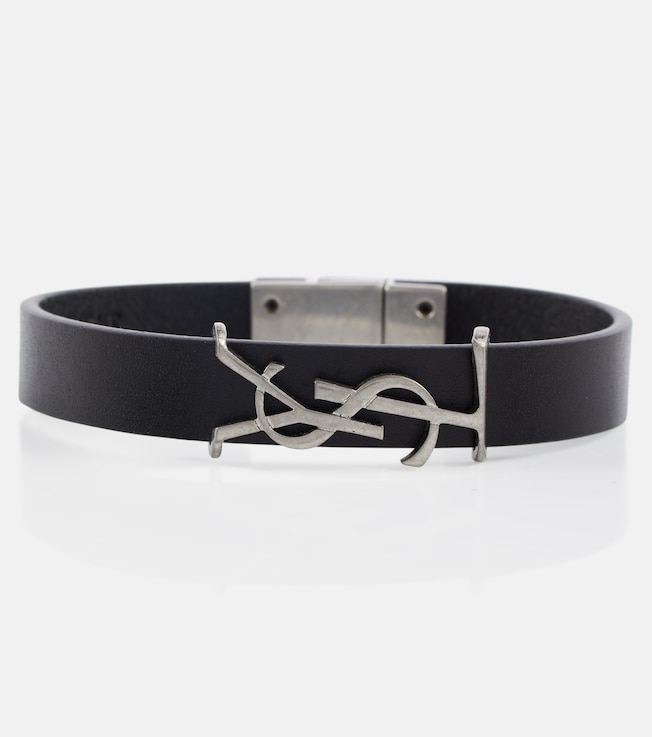 Opyum leather bracelet | Saint Laurent