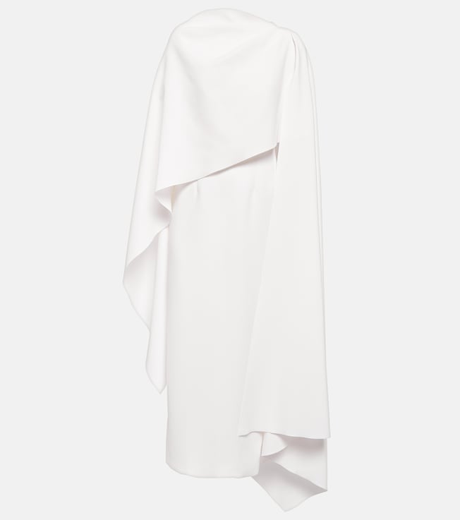 Bridal Demetria cape gown | Roksanda