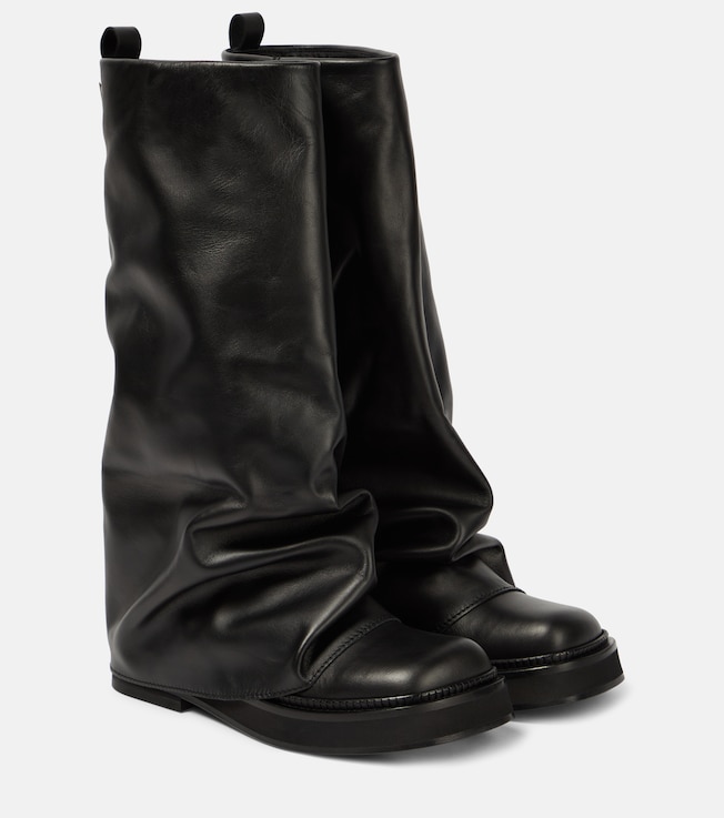 Robin leather combat boots | The Attico