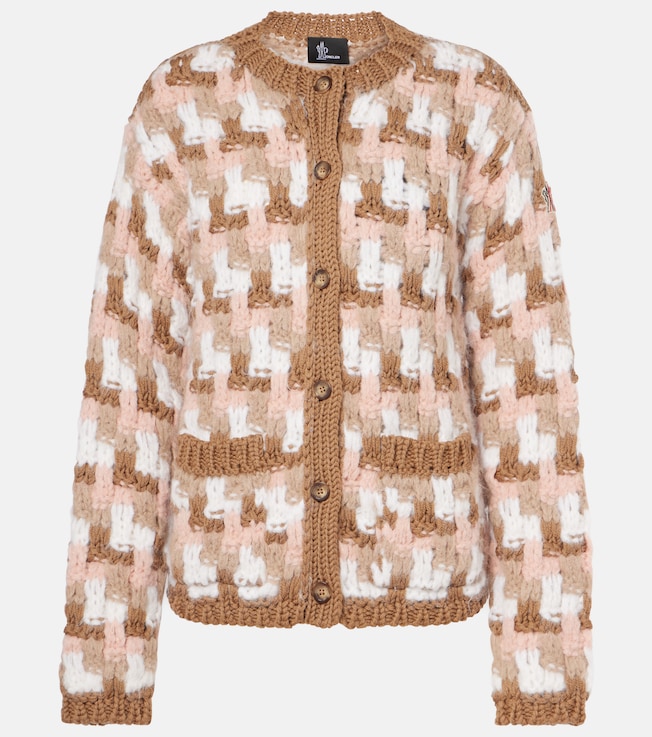 Wool and alpaca-blend cardigan  | Moncler Grenoble