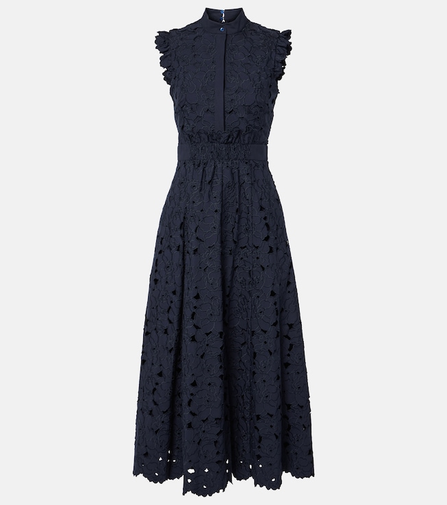 Lace midi dress | Erdem