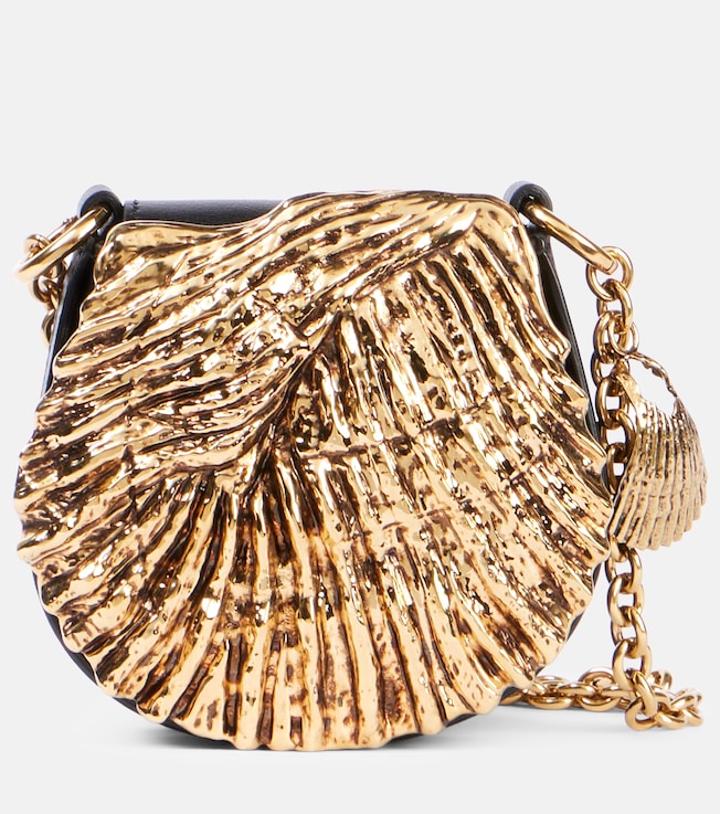 Sea Treasures Mini leather clutch | Chloé