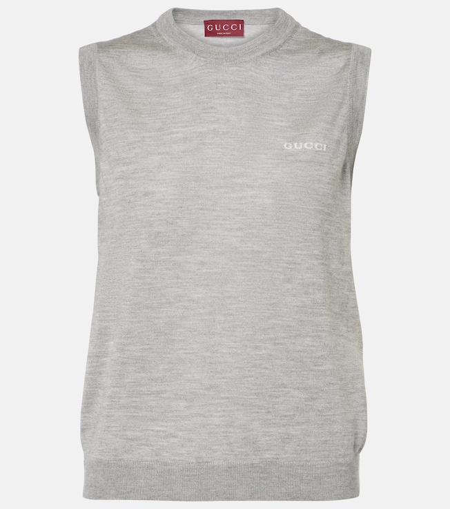 Cashmere and silk sweater vest | Gucci