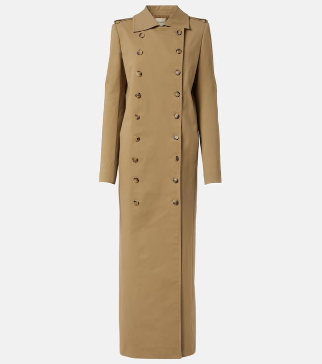 Mallory double-breasted trench coat | Khaite