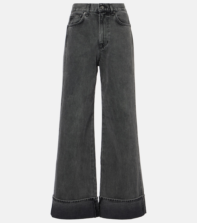 Taylor high-rise wide-leg jeans | Veronica Beard