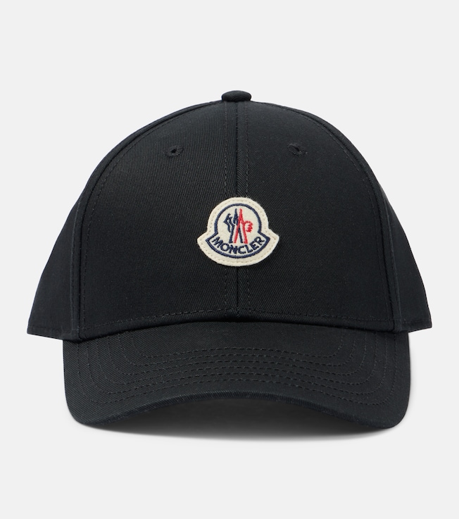 Logo cotton baseball cap | Moncler