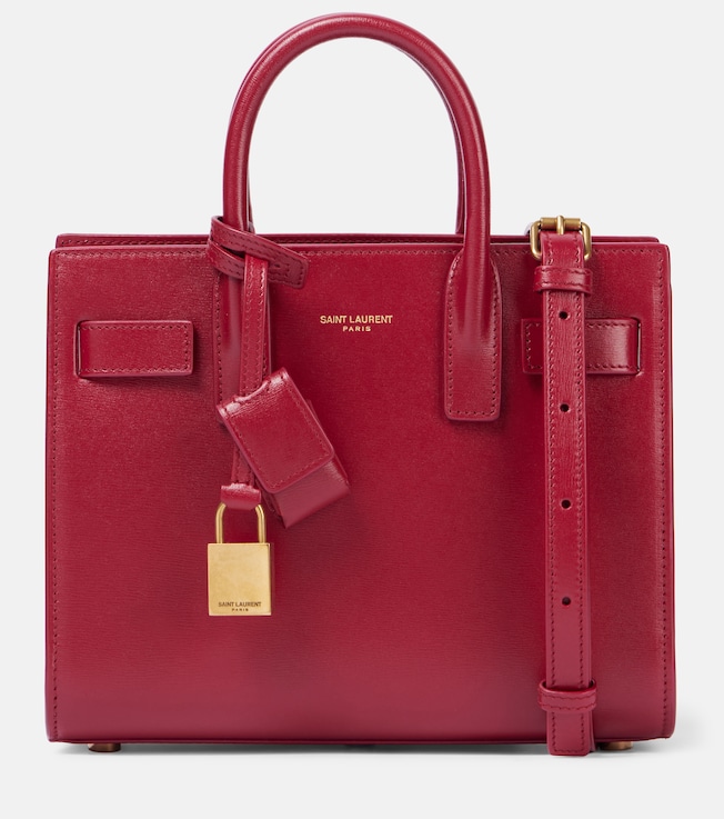 Sac De Jour Nano leather tote bag | Saint Laurent