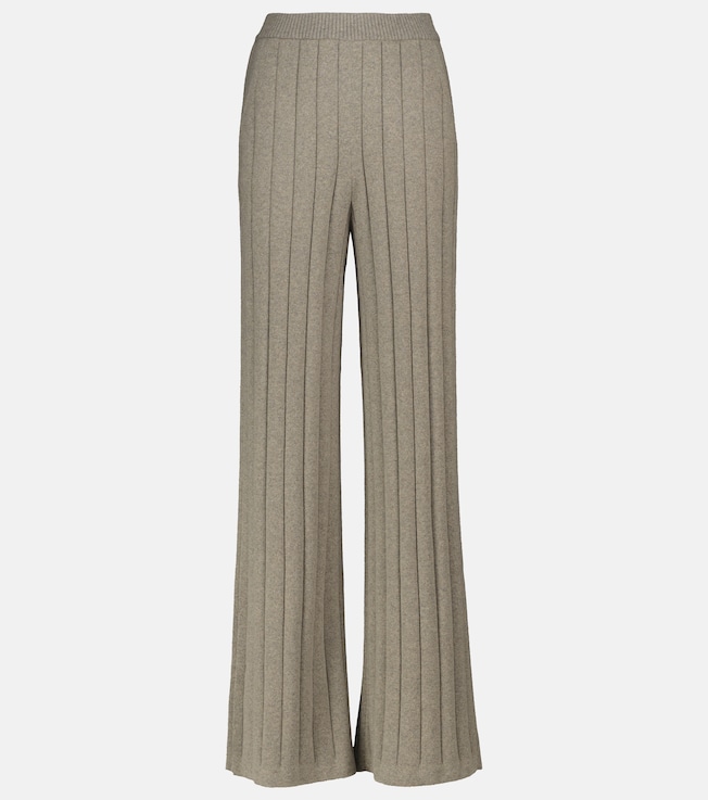 Duca d'Aosta ribbed-knit cashmere pants | Loro Piana