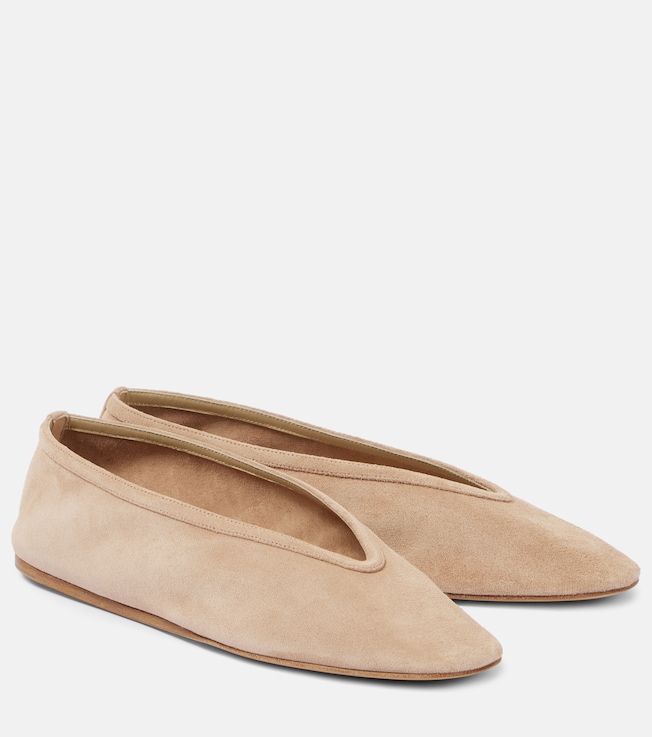 Luna suede ballet flats | Le Monde Béryl