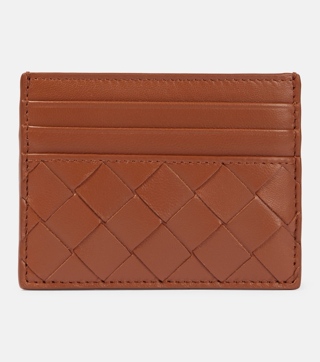 Intrecciato leather crard case | Bottega Veneta