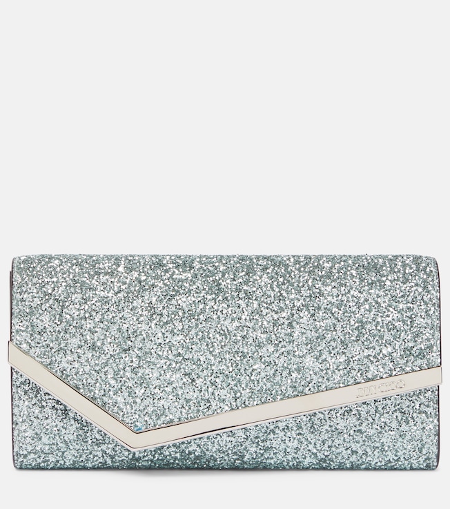 Emmie glitter clutch | Jimmy Choo
