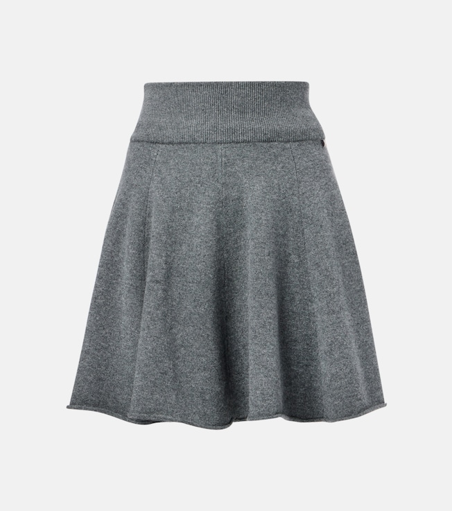 N°379 Girl cashmere-blend miniskirt | Extreme Cashmere