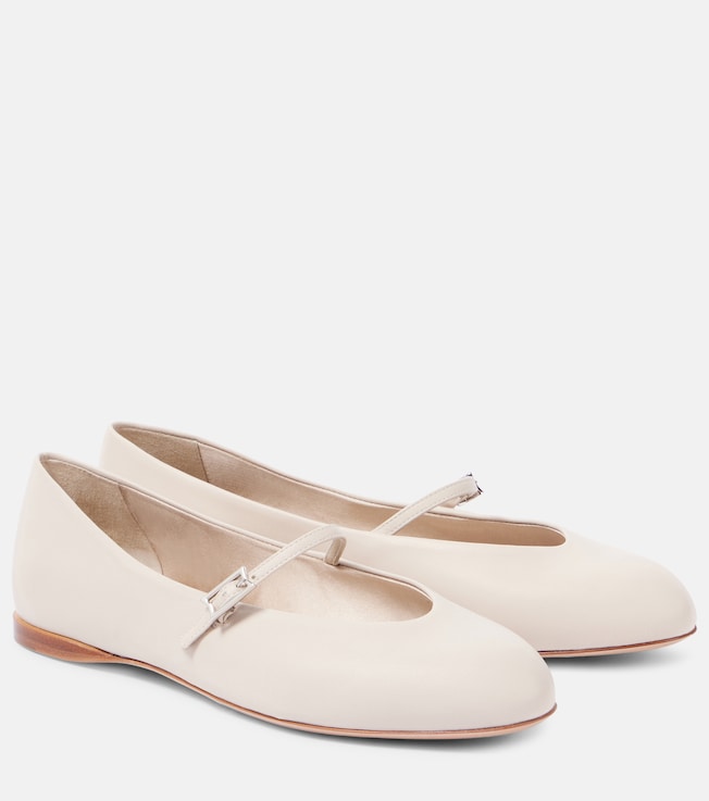 Leather ballet flats | Max Mara