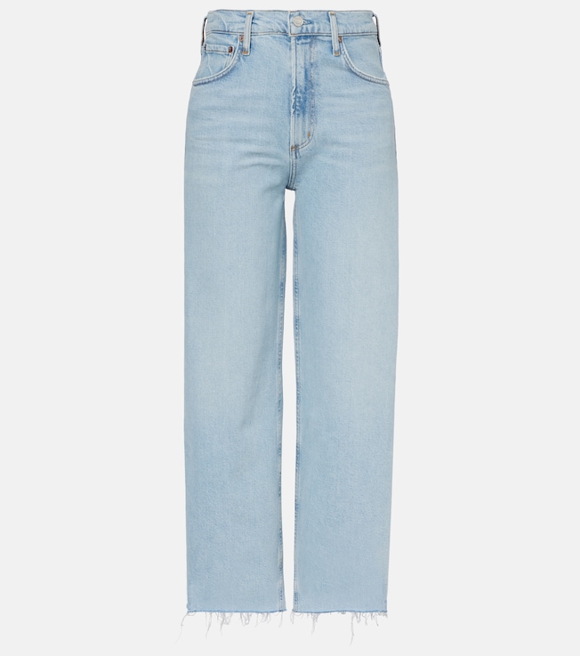Ren high-rise wide-leg jeans | Agolde