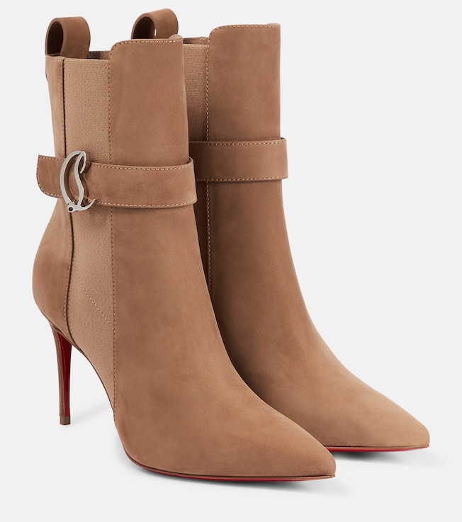 CL Chelsea Booty suede ankle boots | Christian Louboutin