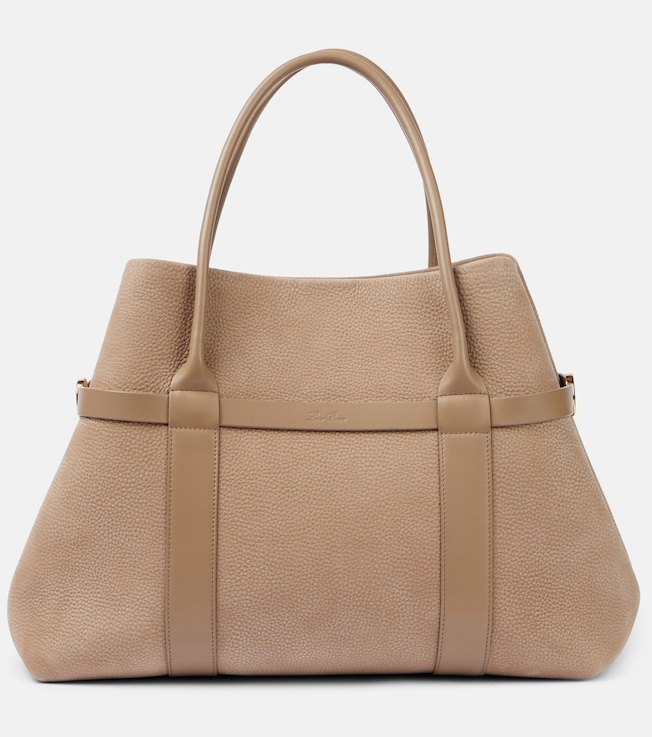 Ghiera Large leather tote bag | Loro Piana