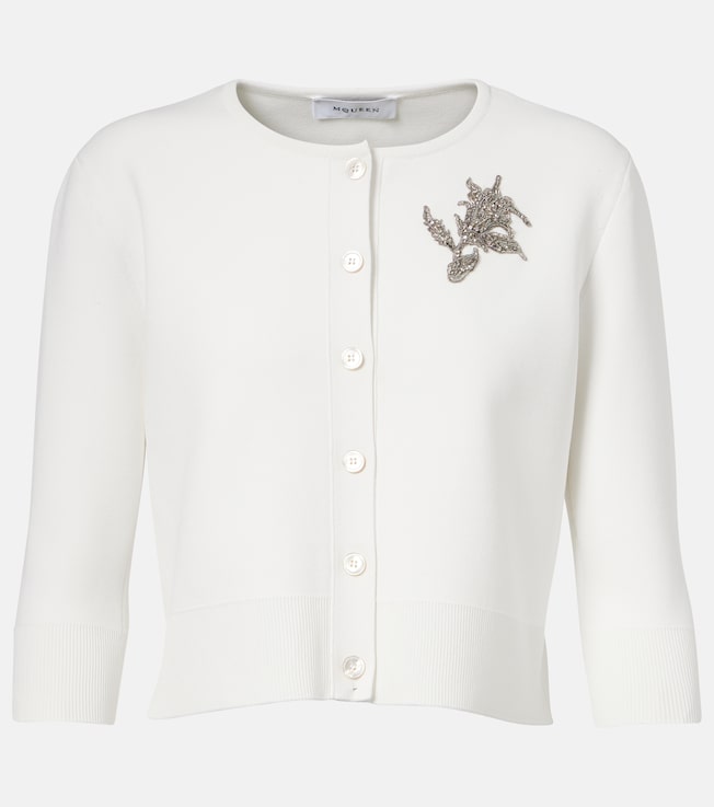 Embroidered cardigan | McQueen