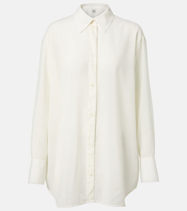 Sheer wool shirt | Toteme