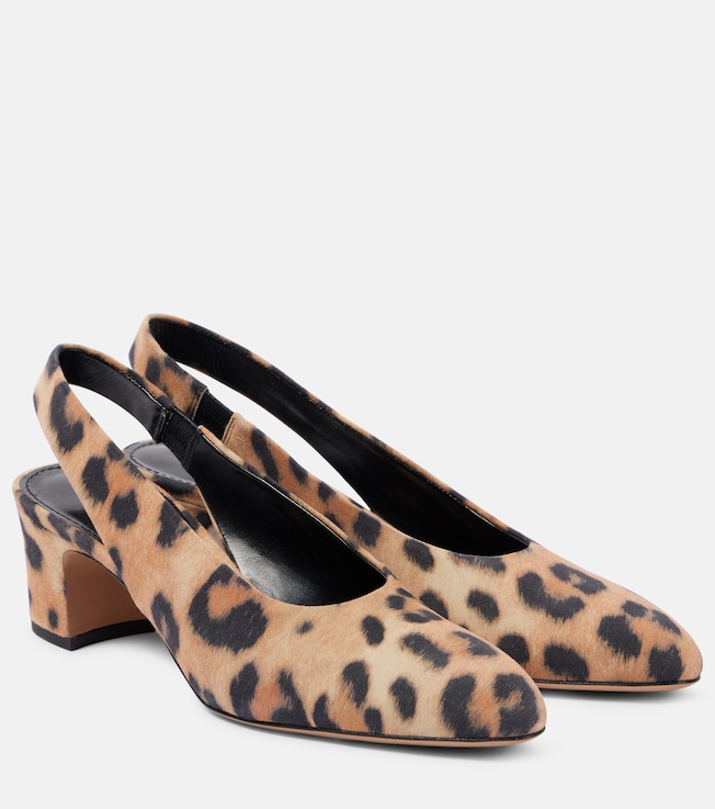 Lavinia 50 leopard-print suede pumps | Paris Texas