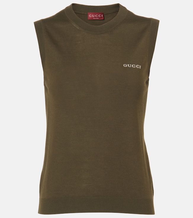 Cashmere and silk sweater vest | Gucci