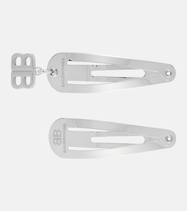 XXL embellished set of 2 hair clips | Balenciaga