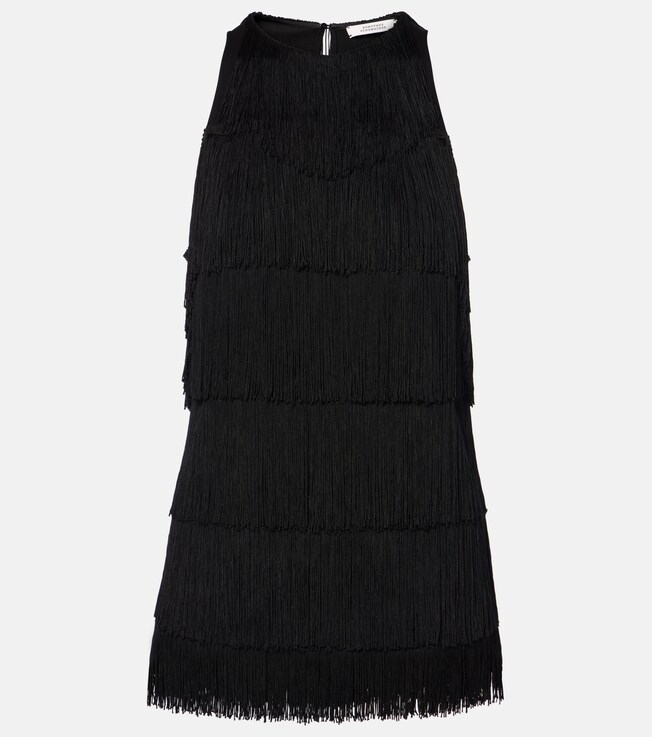 Emotional Essence II fringed jersey top | Dorothee Schumacher