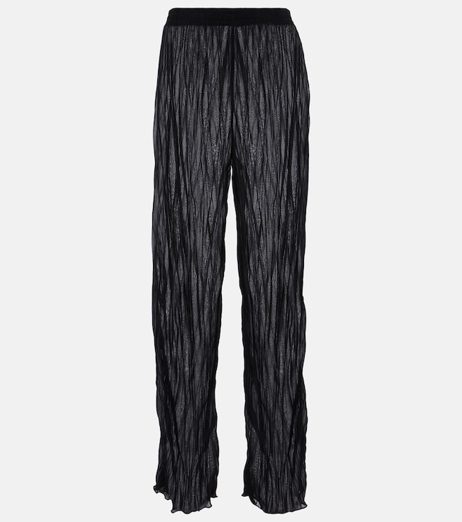Mika high-rise straight pants | Jade Swim