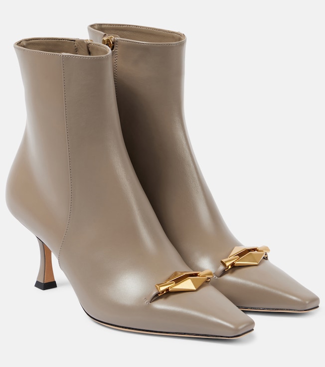 Ryker 70 leather ankle boots | Jimmy Choo