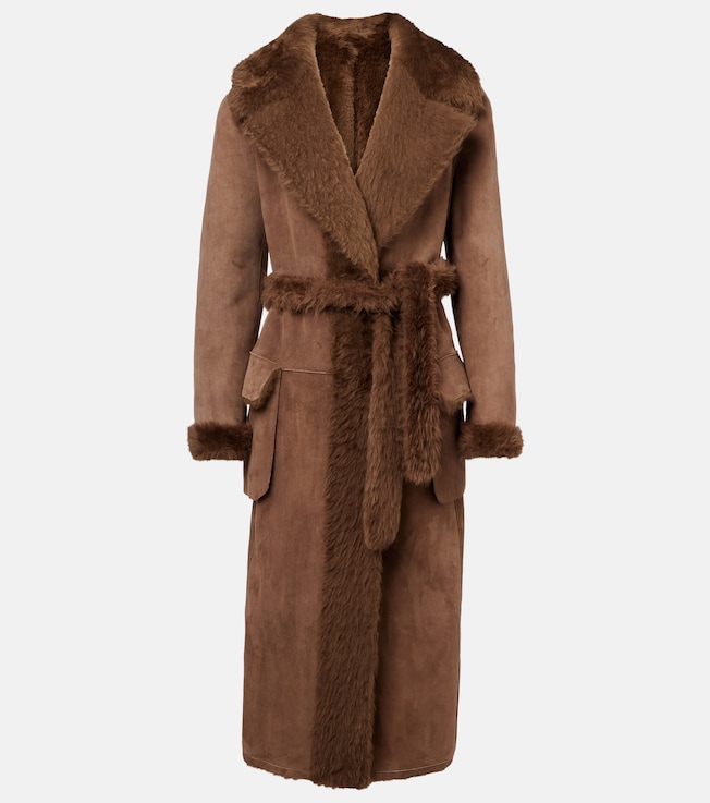 Wilmer reversible shearling coat | Ralph Lauren Collection