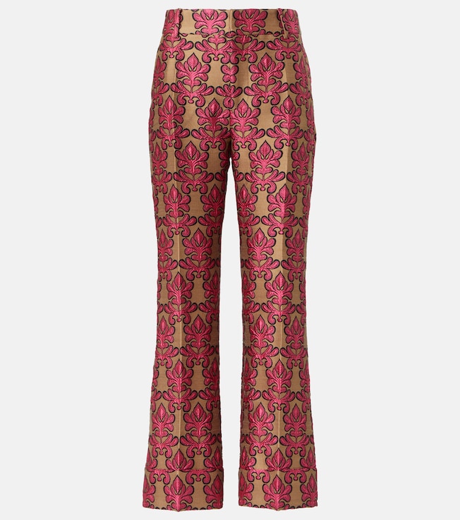 Hendrix Herald jacquard straight pants | La DoubleJ