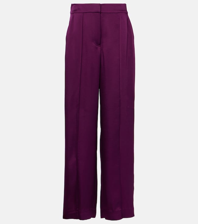 Kira satin wide-leg pants | Simkhai