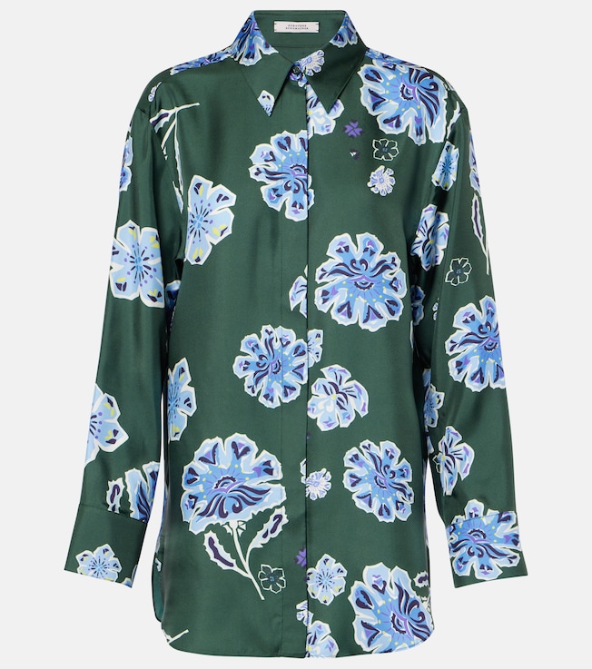 Printed silk shirt | Dorothee Schumacher
