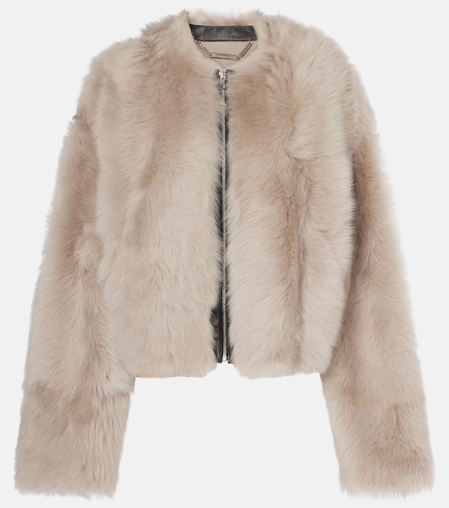 Dianne shearling jacket | Nour Hammour