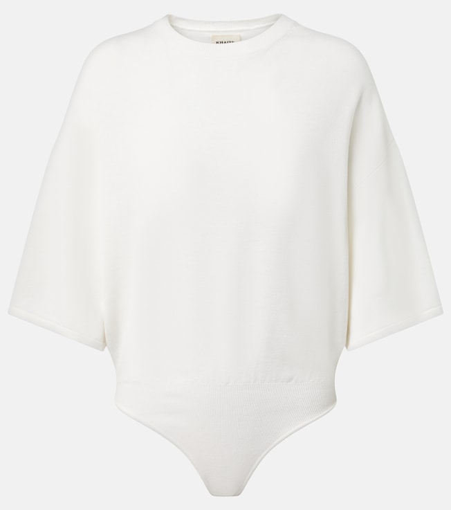 Simon wool-blend bodysuit | Khaite
