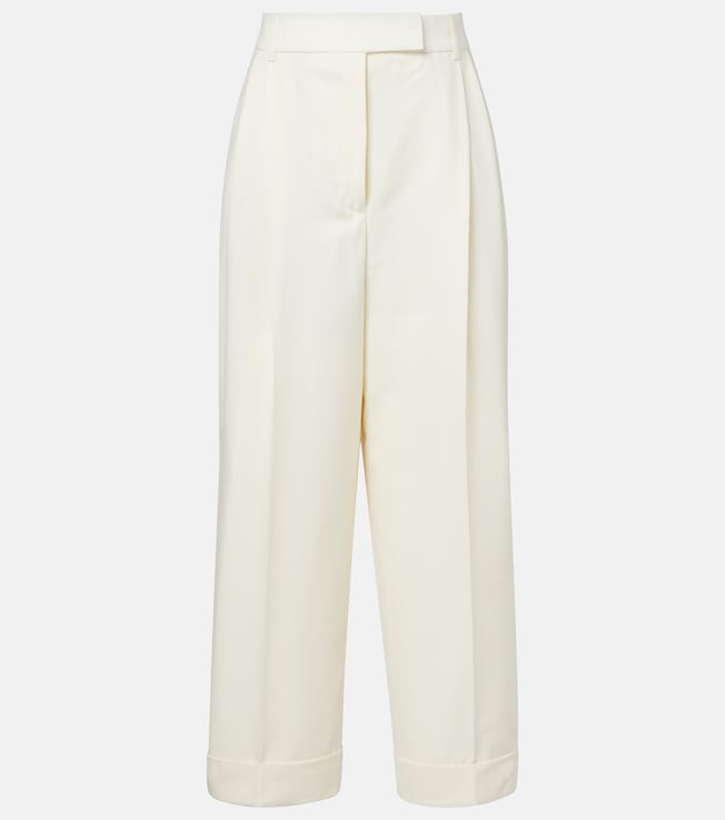 Virgin wool straight pants | Róhe
