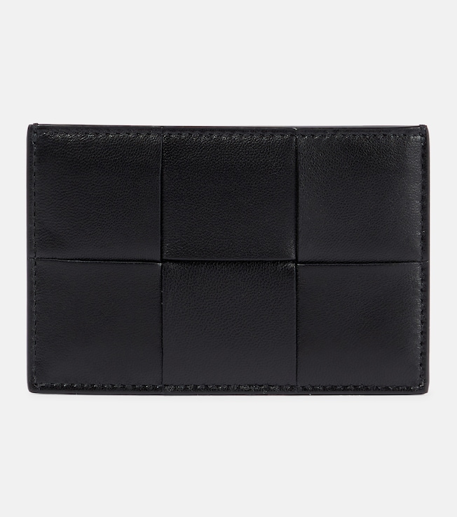 Intreccio leather card holder | Bottega Veneta