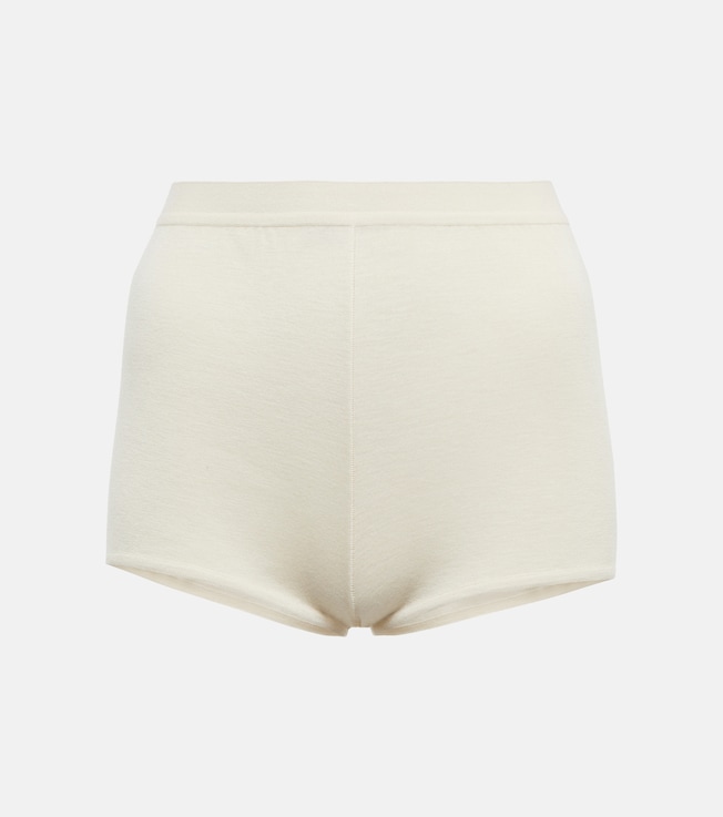 Cashmere and silk jersey shorts | Loro Piana