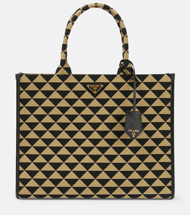 Symbole jacquard tote | Prada