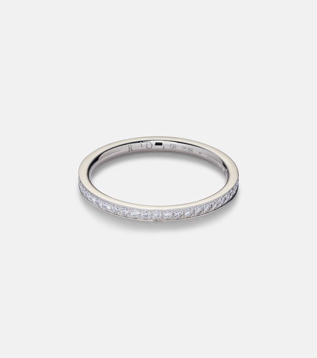 Berbere platinum ring with diamonds | Repossi