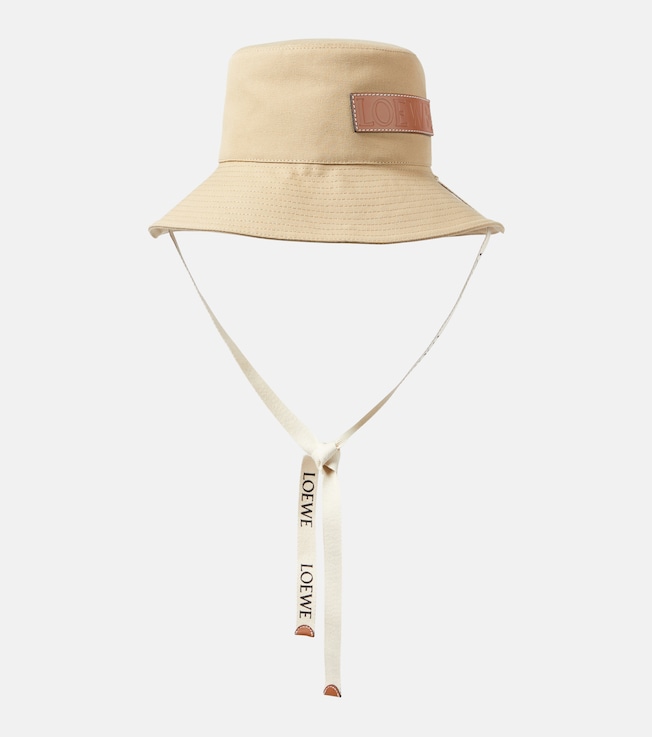 Logo canvas bucket hat | Loewe