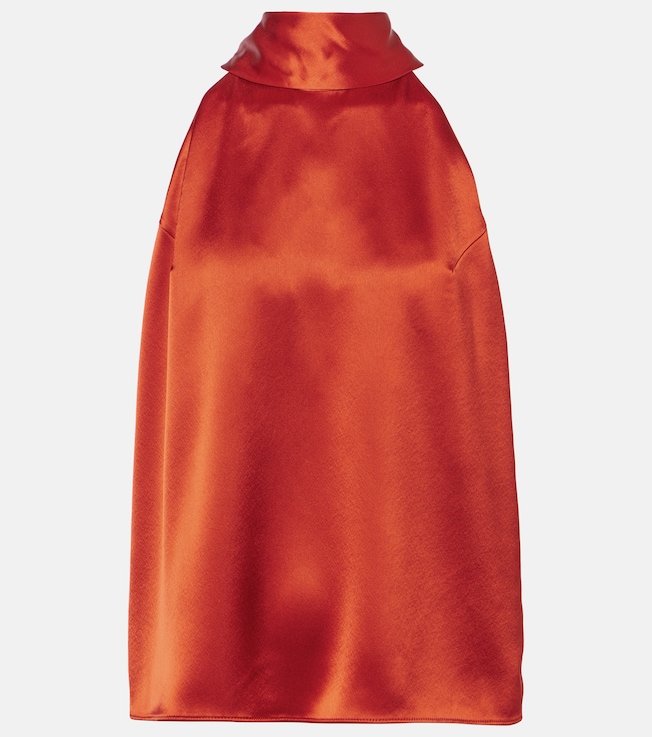 Sienna satin top | Galvan
